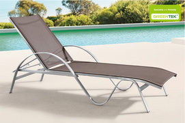 Outdoor Simple Sunlounger