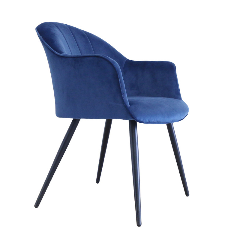 C-985 Modern Blue Fabric Dining chair