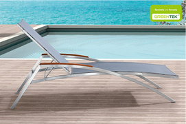 Outdoor Simple Sun Lounger Bench Chair