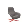 Mart Lounger Chair Good Quality Leather With Swivel Feet Living Duck Tongue Recliner