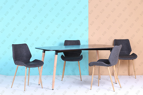 Modern Dining Set  KSD-782T & KSD-896C