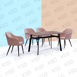 Modern Dining Chair and Table