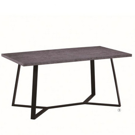 T-1039 dining room furniture steel designs MDF top dining table