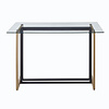 DT-02 Modern style nice design tempered glass top living room coffee table for living room furniture