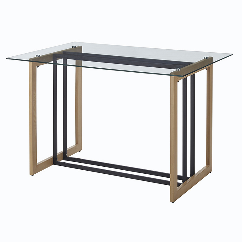 DT-02 Modern style nice design tempered glass top living room coffee table for living room furniture