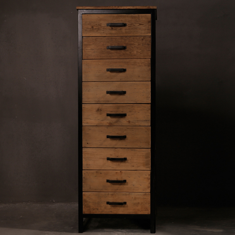 Metal Wood Storage Cabinet GPND-020094