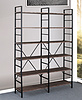 Double 6 tier shelves bookcase GS-ZW254
