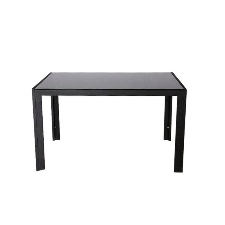 T-1004 Modern black and white home dining table