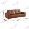 ZM753  Welikes Modern Leather Sofa