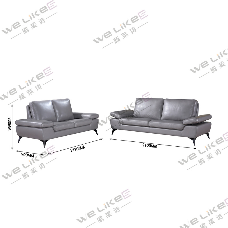 ZM750 Welikes Modern Leather Sofa