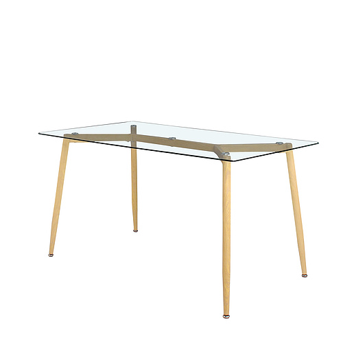 Dining Room Furniture Tempered Glass Dining Room Table