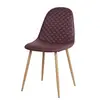 Soft PU Foam Synthetic Leather Dining Chair