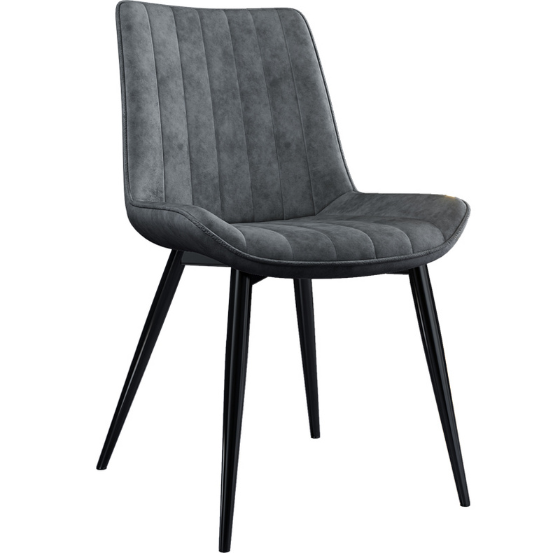 leather nordic metal restaurant dining room chair