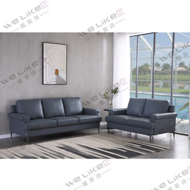 ZM765 leather sofa