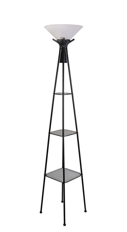 ML921912 - Metal Etagere Floor Lamp