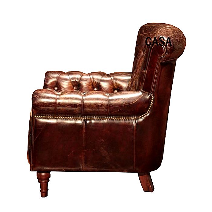 XD0002 leather armchair