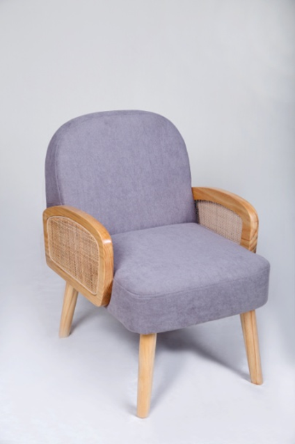 Cute Children's Chair with Comfortable Cushion and Wooden Frame
