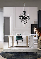 ML1730687-BK - Acrylic Chandelier