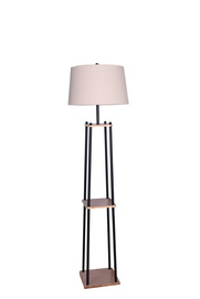 ML921911 - Metal Etagere Floor Lamp