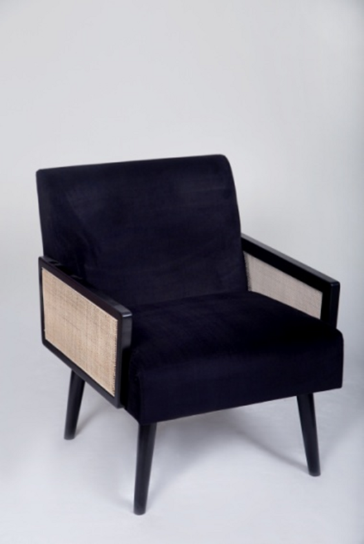 New Chinese Style Single Armchair