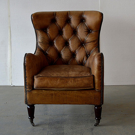 NC0226 leather single sofa