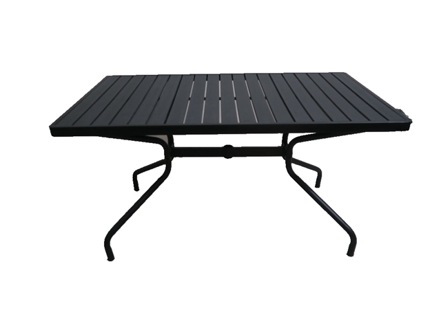 Plastic Wood Table and Chairs Set