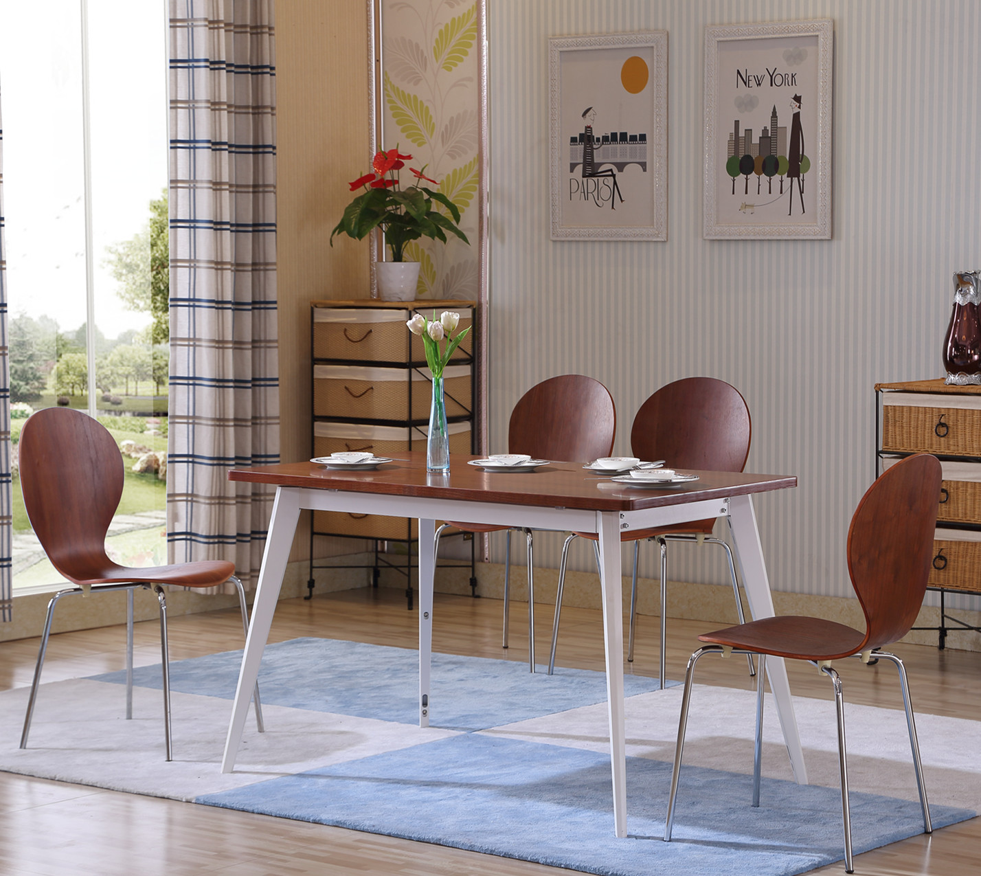 Nordic Style Bentwood Dining Chair SC-021