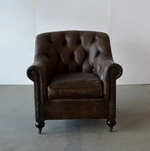 NC0217 leather single sofa