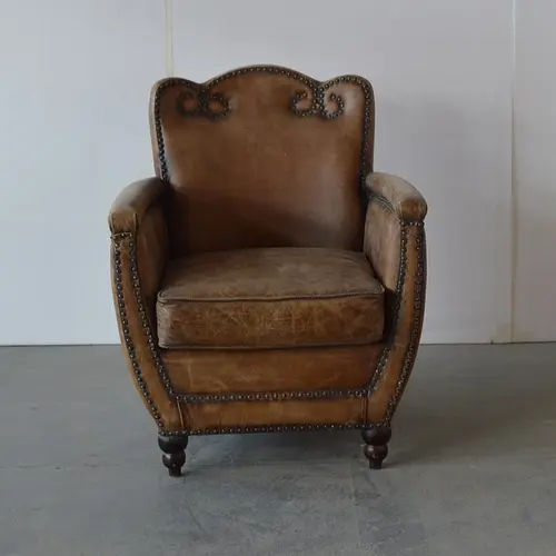 NC0193 leather single sofa