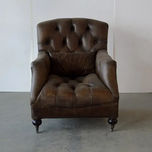 NC0219 leather single sofa