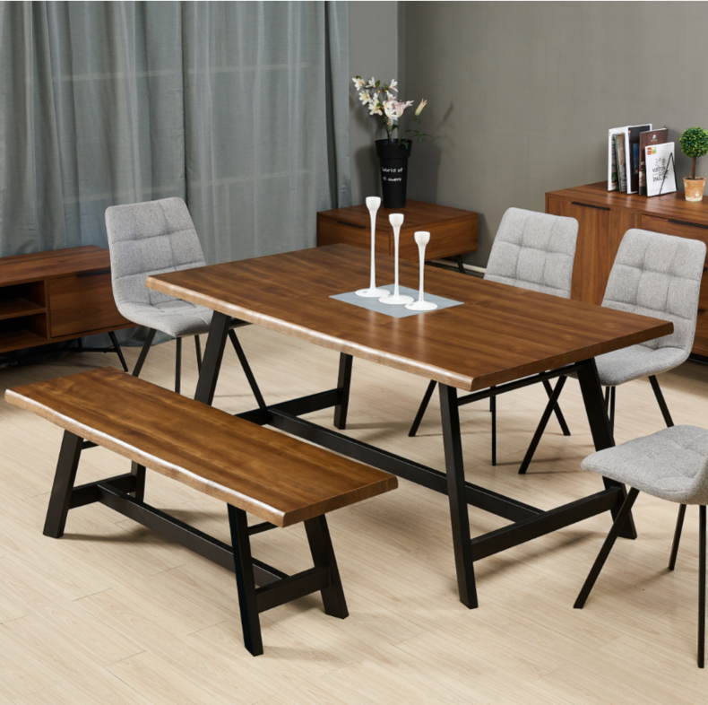 Dining Room Wood Veneer Dining Table TD-2067