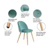 Modern Colorful Fabric Dining Chair  DR-DC-5873