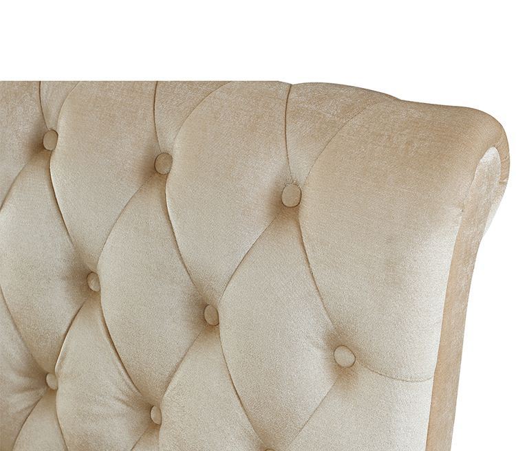 Upholstered Sleigh Bed   VB-101-6
