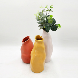 Color Ceramic Vase