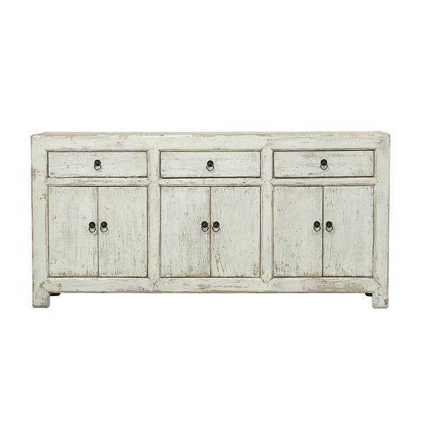 Oriental Antique Old Distressed Storage Sideboard  nc-07