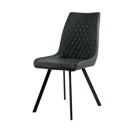 modern fabric pu leather metal dining chair DC-1733