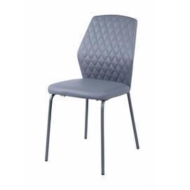 modern pu leather metal dining chair DC-1750