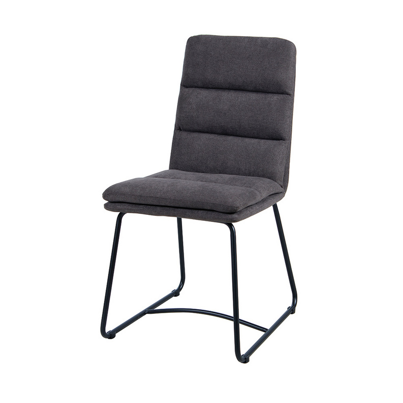 modern fabric pu leather metal dining chair DC-1753