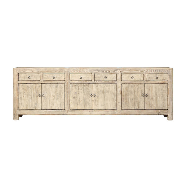 Oriental Antique Old Distressed Storage Sideboard  nc-07