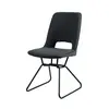 modern fabric pu leather metal dining chair DC-1735
