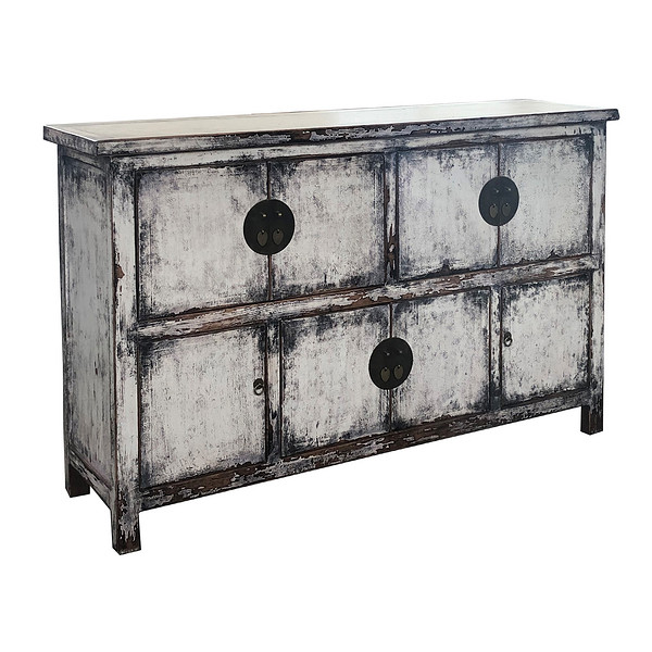 Chinese Antique Reproduction Lacquer High Glossy TV Cabinet NC-01