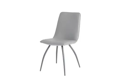 White Simple Dining Chair  fiyer-03