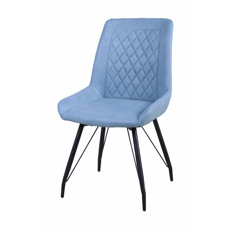 modern pu leather metal dining chair DC-1756