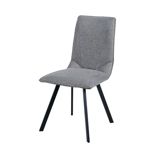 modern fabric pu leather metal dining chair DC-1752