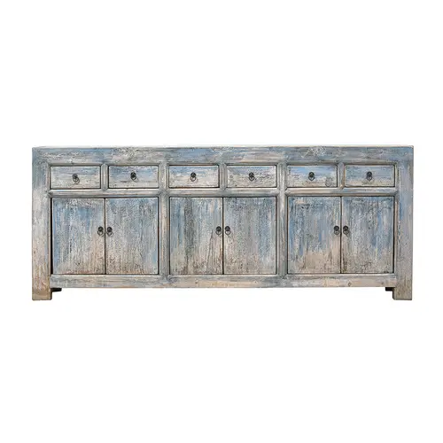Oriental Antique Old Distressed Storage Sideboard  nc-07