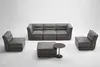 air-leather modular sofa