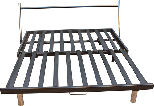 Sliding sofa bed mechanism frame