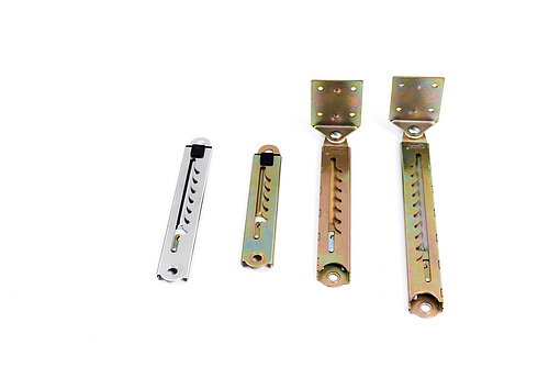 Adjustable bed and table rising hinge