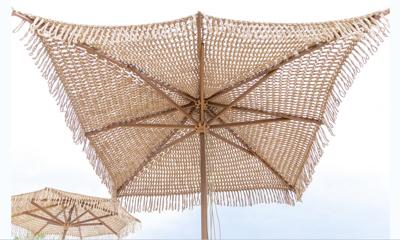 Wooden Knitted Umbrella