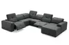 fabric living room sectional sofa
